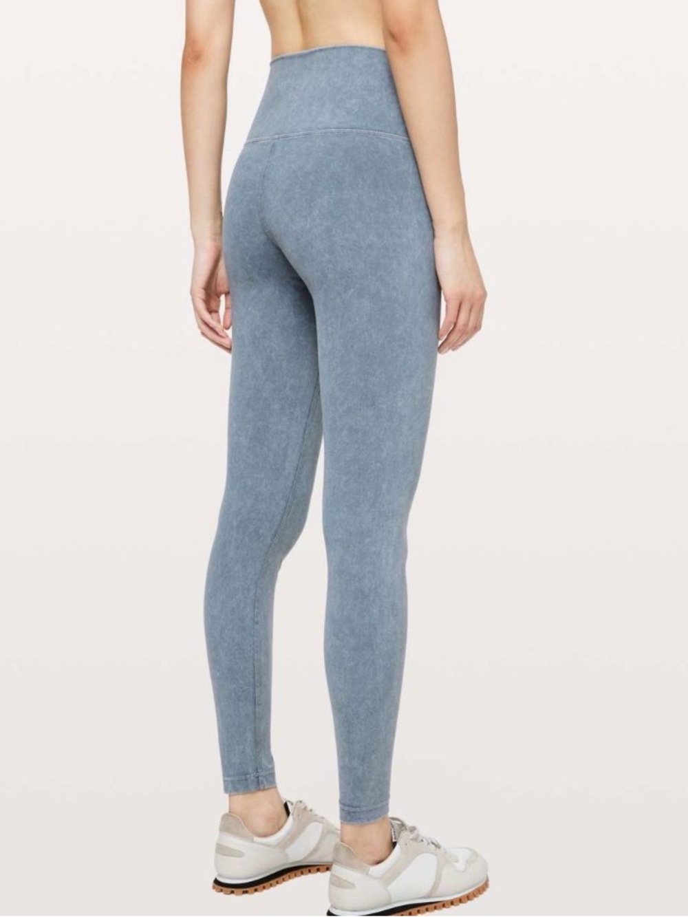 Lululemon Wunder Under High-Rise Leggings 25” ~ 8 ~ Washed Moon Blue - Picture 14 of 15